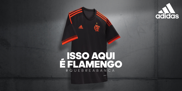 Objected Telemacos Criticism Flamengo - Adidas Third 2016 - Camisas e Chuteiras