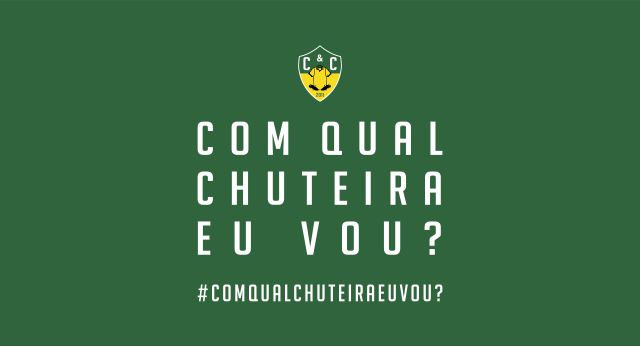 #ComQualChuteiraEuVou?